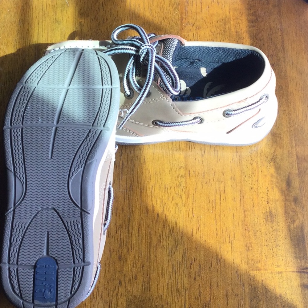 Boy’s Tan Boat shoes
